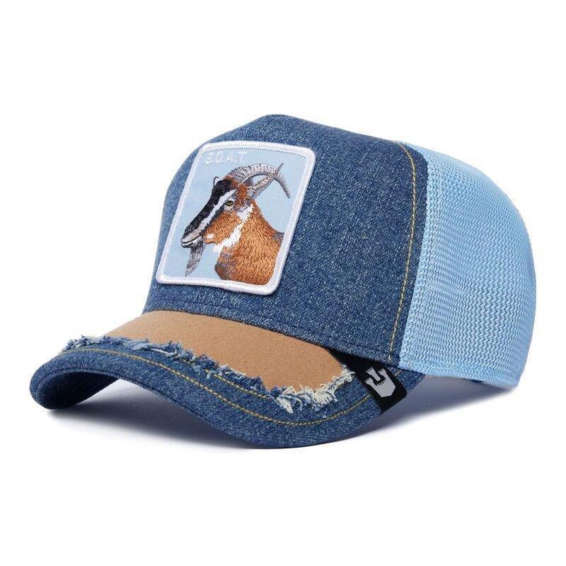 Goorin Bros Silky Goat Denim Cap, , medium