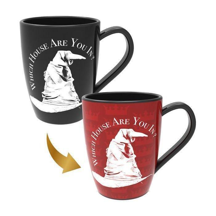 Wow Stuff Harry Potter Sorting Hat Heat-Change Mug - Gryffindor, , large image number 0