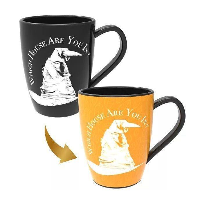 Wow Stuff Harry Potter Sorting Hat Heat-Change Mug - Hufflepuff, , large image number 0