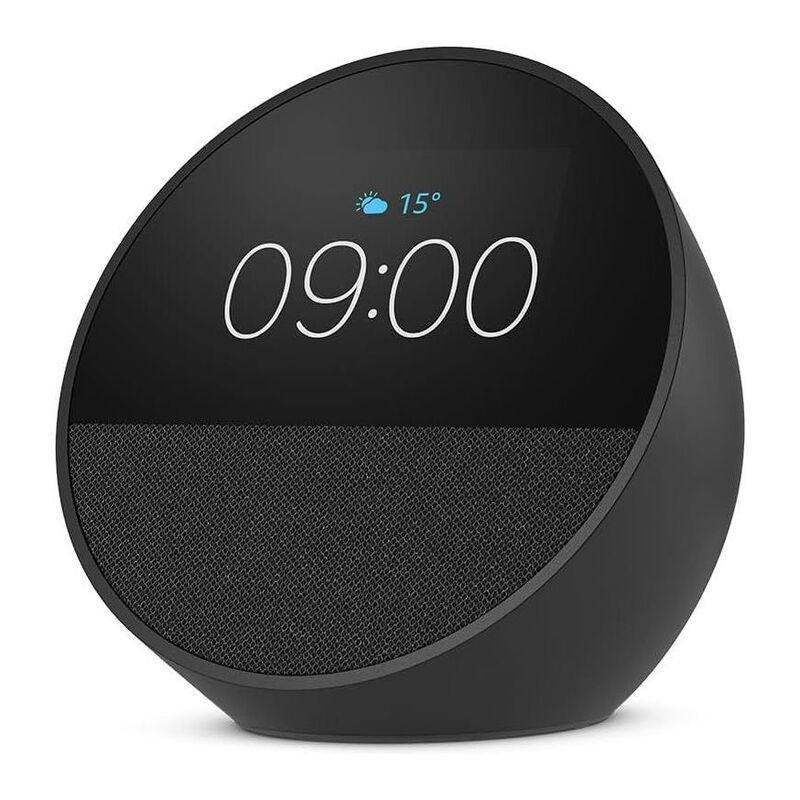 Amazon Echo Spot Smart Alarm Clock with Alexa - Black (2024), , medium