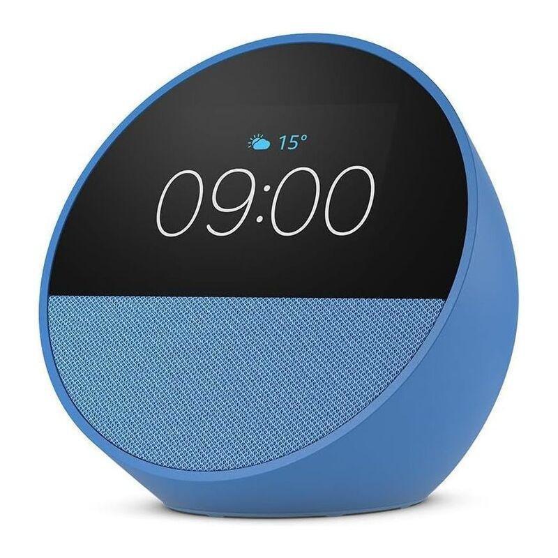 Amazon Echo Spot Smart Alarm Clock with Alexa - Ocean Blue (2024), , medium