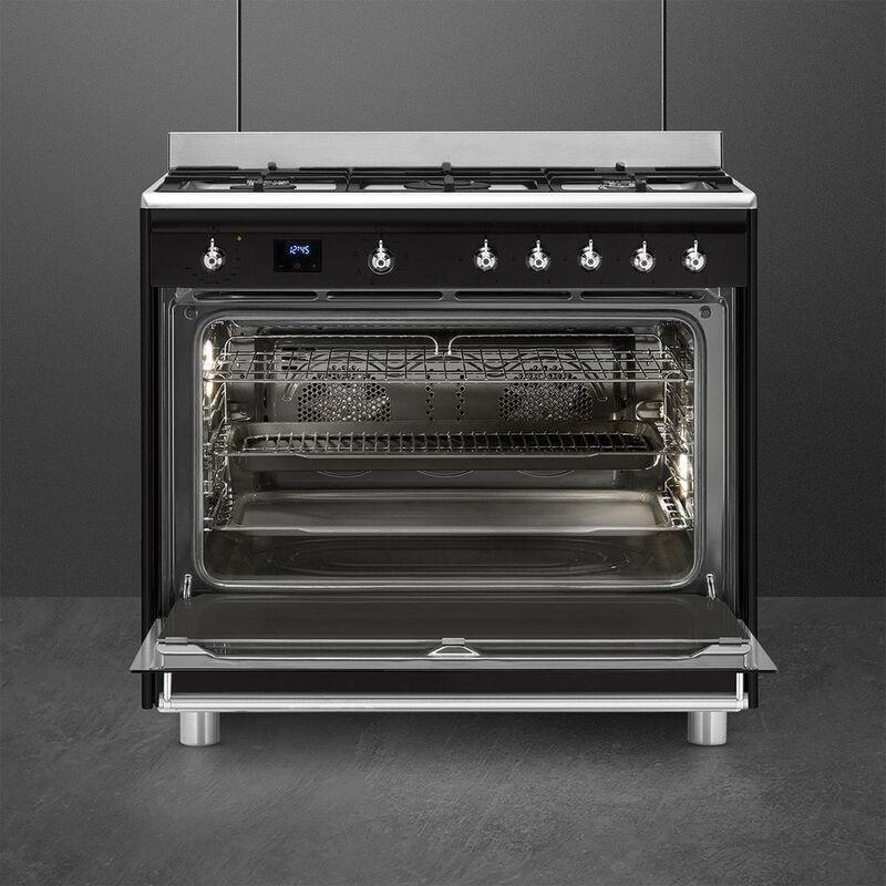 SMEG SSA91MABL2 Concert Cooker 90 cm - Anthracite, , large image number 1