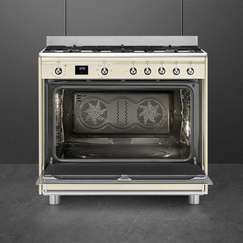 SMEG SSA91MAP2 Concert Cooker 90 cm - Cream, , large image number 1