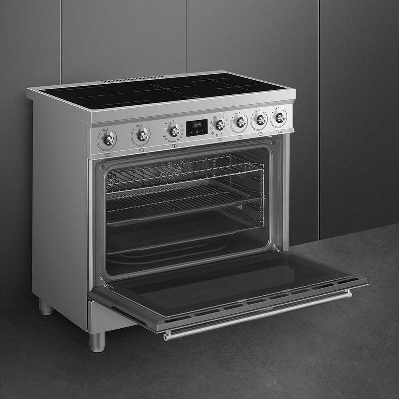 SMEG C9IMX2 Cooker with Induction Hob 90 cm - Stainless Steel, , large image number 2