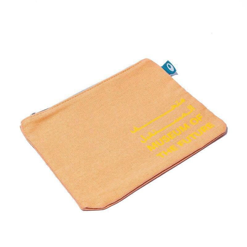 Museum of the Future Pouch / Pencil Case - Orange/Light Blue, , large image number 1