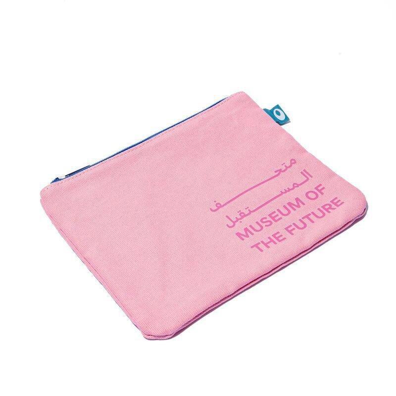 Museum of the Future Pouch / Pencil Case - Pink/Dark Blue, , large image number 1