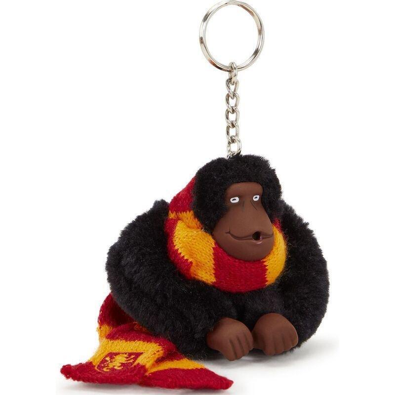 Kipling X Harry Potter Monkey Gryfindor Keychain Tm Customization Monkey, , large image number 1