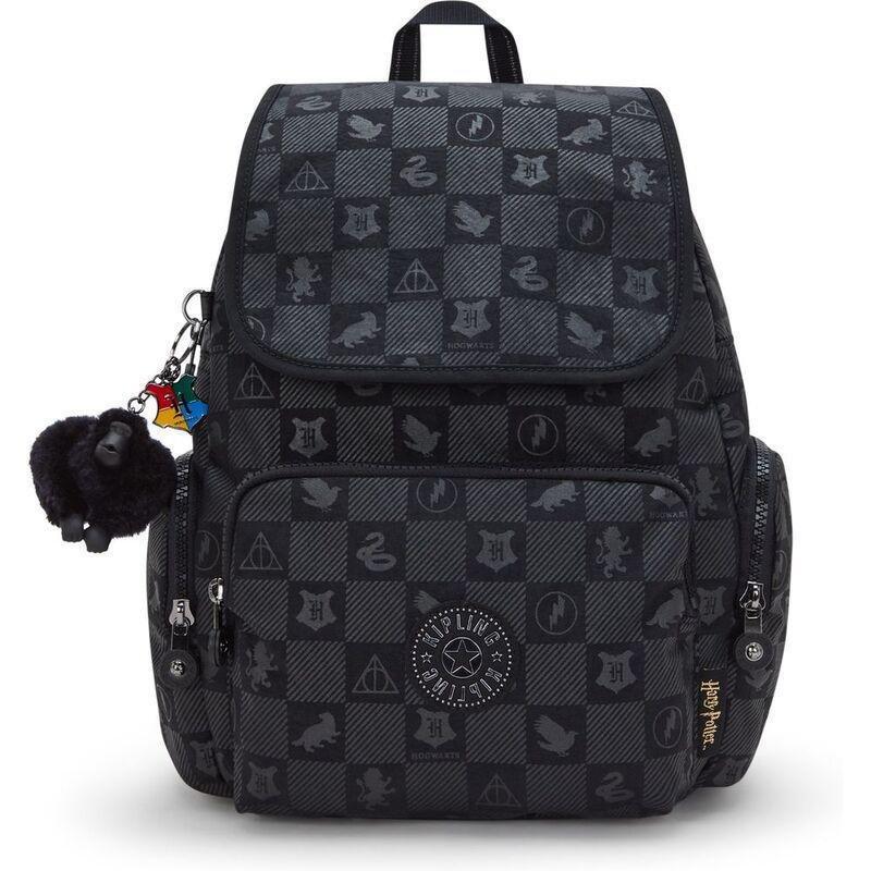 Kipling X Harry Potter City Zip Small Magical Black Small Backpack, , large image number 0