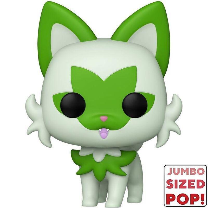 Funko Pop! Jumbo Anime Pokemon Sprigatito Vinyl Figure, , large image number 0