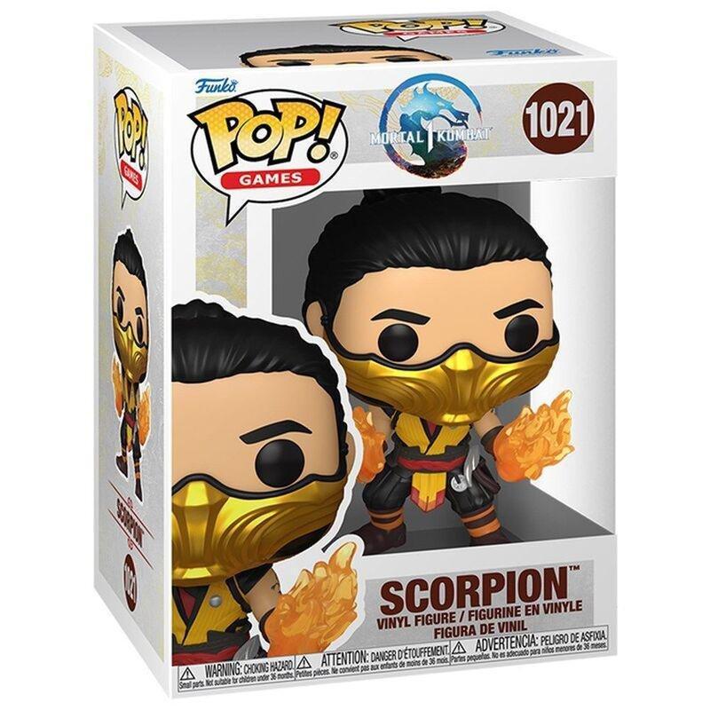 Funko Pop! Games Mortal Kombat Scorpion Vinyl Figure, , large image number 1