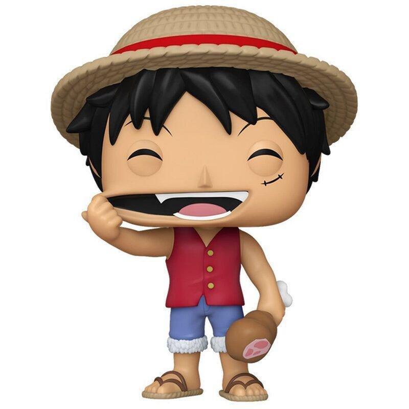 Funko Pop! Animation One Piece Monkey D. Luffy with Meat Vinyl Figure, , large image number 0