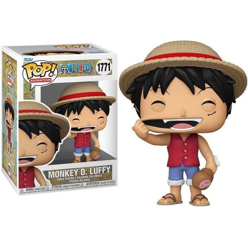Funko Pop! Animation One Piece Monkey D. Luffy with Meat Vinyl Figure, , large image number 2