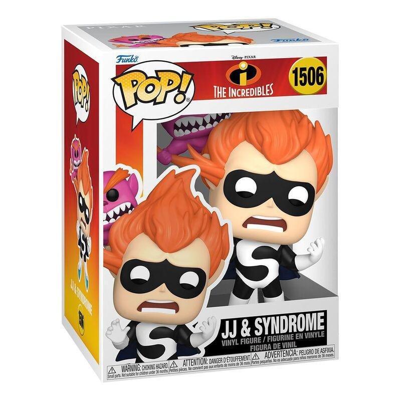 Funko Pop! Disney The Incredibles JJ & Syndrome (20th Anniversary) Vinyl Figure, , large image number 0