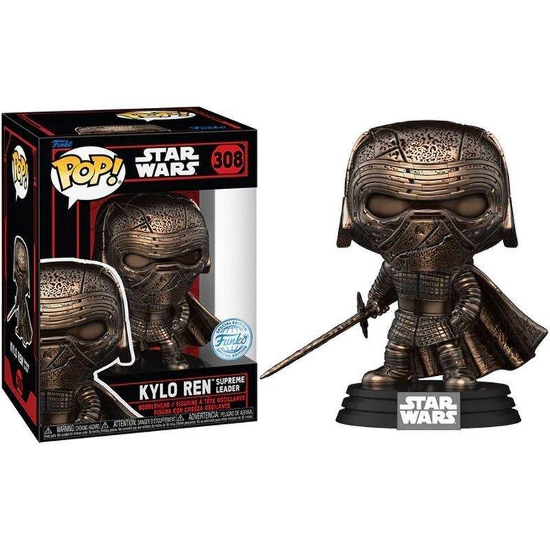 Funko Pop! Star Wars Darkside Kylo Supreme Leader (Metallic) (Bronze) Vinyl Figure, , large image number 2
