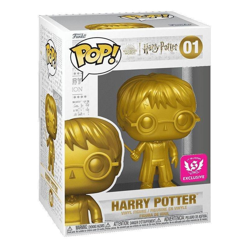 Funko Pop! Movies Harry Potter (Gold) Vinyl Figure, , large image number 1