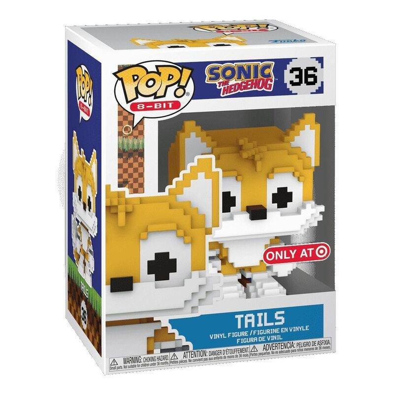 Funko Pop! Games Sonic the Hedgehog 8-Bit Tails Vinyl Figure, , large image number 0