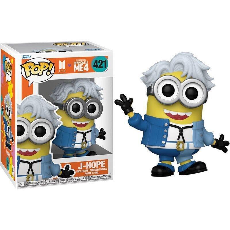 Funko Pop! Rocks BTS x Despicable Me 4 J-Hope (Minion) Vinyl Figure, , large image number 2