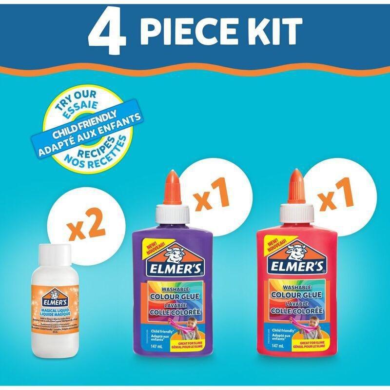 Elmer's Opaque Color Slime Kit (Pack of 4), , large image number 0