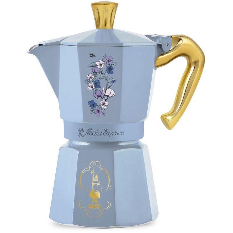 Bialetti Bridgerton Moka Espresso Maker - Blue (Makes 6 Cups), , medium