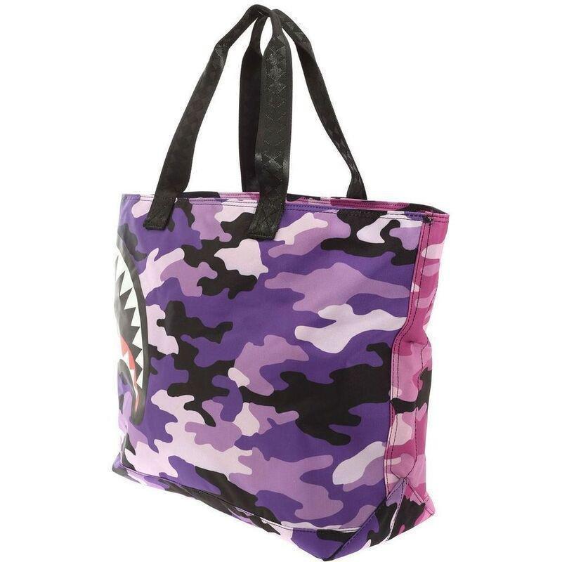 Sprayground Split Camo Beach Tote, , large image number 0