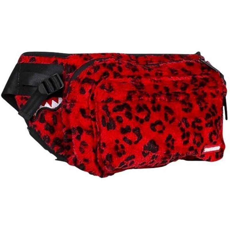 Sprayground Red Leopard Crossbody Transporter Bag, , large image number 1