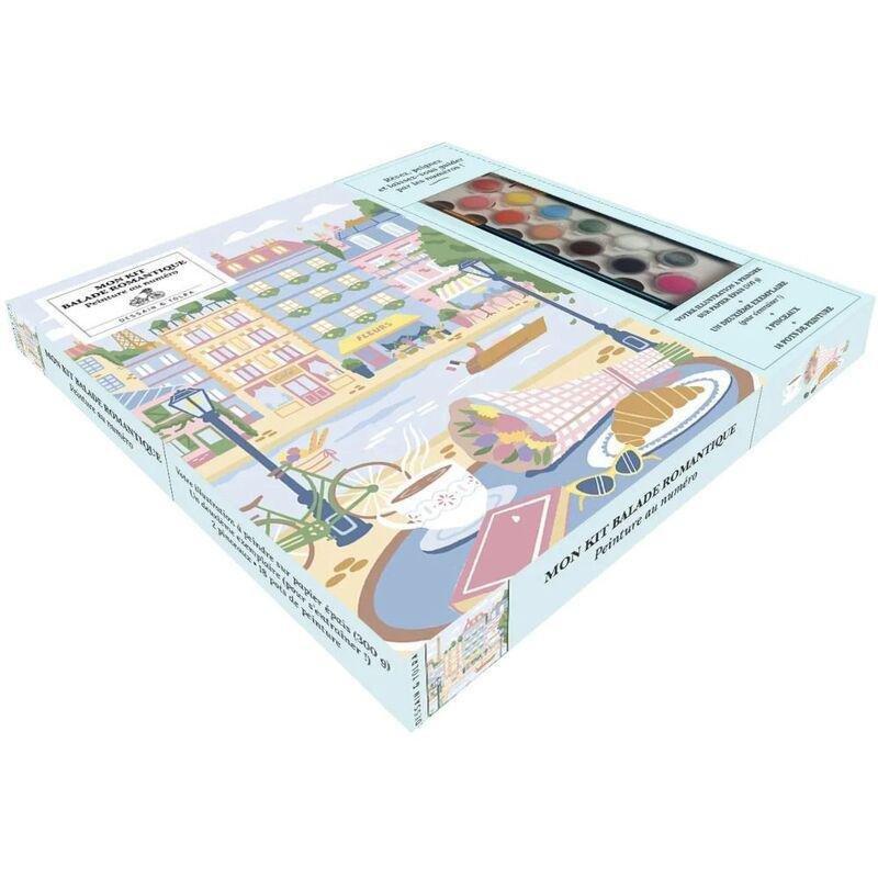 Mon Kit Balade Romantique Peinture Au Numero | Dessain Tolra, , medium