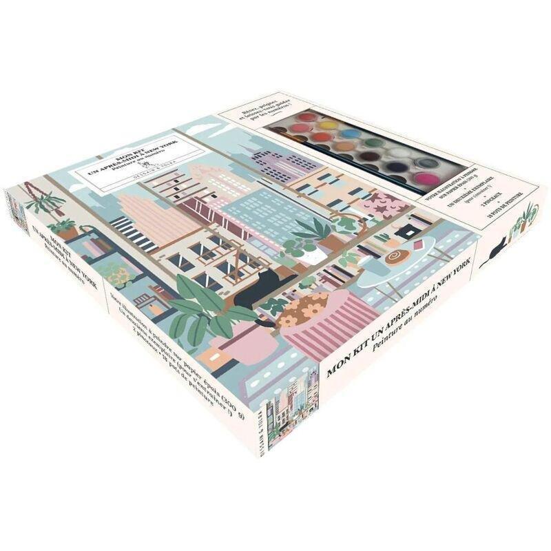 Mon Kit Un Apres-Midi A New York Peinture Au Numero | Dessain Tolra, , medium