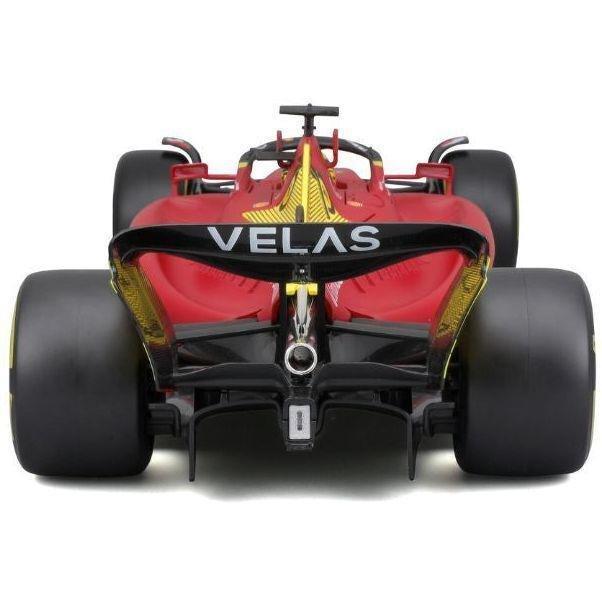 Bburago Formula Racing Charles Leclerc #16 with Ferrari F1-75 Giallo Modena 2nd Place In Italin Grand Prix F1 2022 Die-Cast Model Car 1:18 Scale, , large image number 2