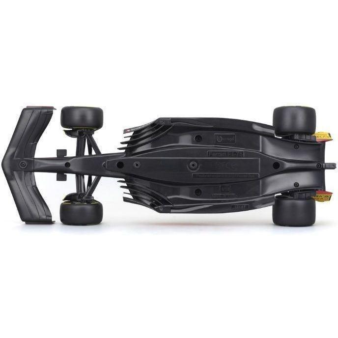 Bburago Formula Racing Carlos Sainz Jr. #55 with Ferrari F1-75 Giallo Modena 4th Place In Italin Grand Prix F1 2022 Die-Cast Model Car 1:18 Scale, , large image number 6