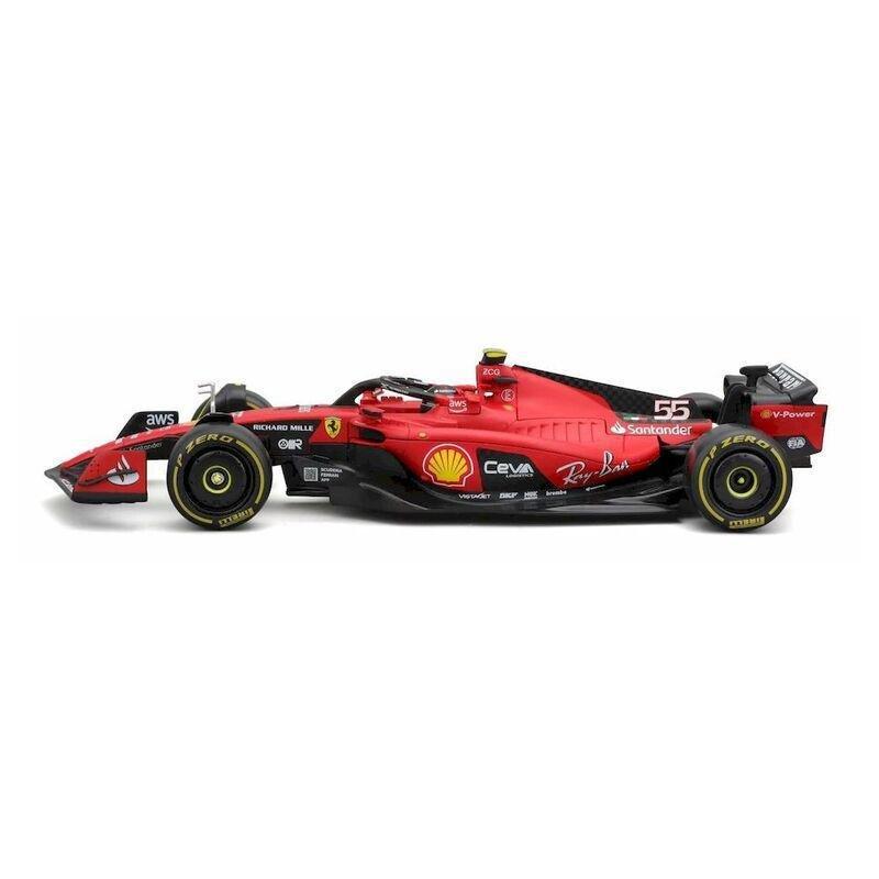 Bburago Formula Racing 1:24 Ferrari Sf-23 Carlos Sainz Jr. #55 F1 World Championship 2023 Die-Cast Model Car 1:24 Scale, , large image number 0
