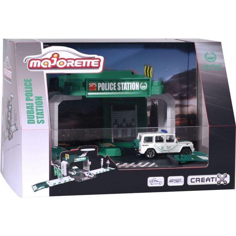 Majorette Dubai Police Office with 1 Car Playset, , large image number 0