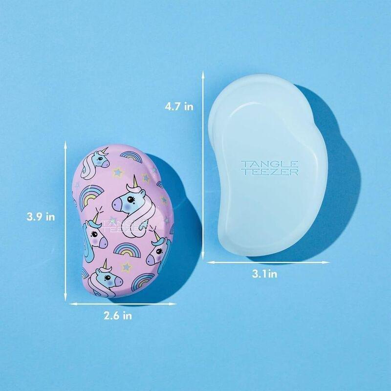 Tangle Teezer The Original Wet And Dry Detangling Hairbrush - Blue & Light Pink, , large image number 3