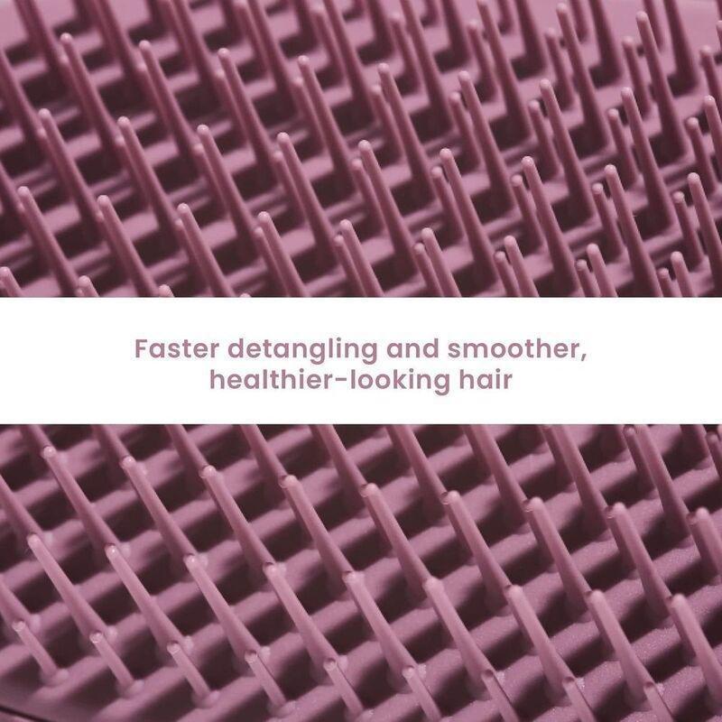 Tangle Teezer The Original Plant Based Original Straight-Curly Detangling Hairbrush - Earthy Purple, , large image number 4