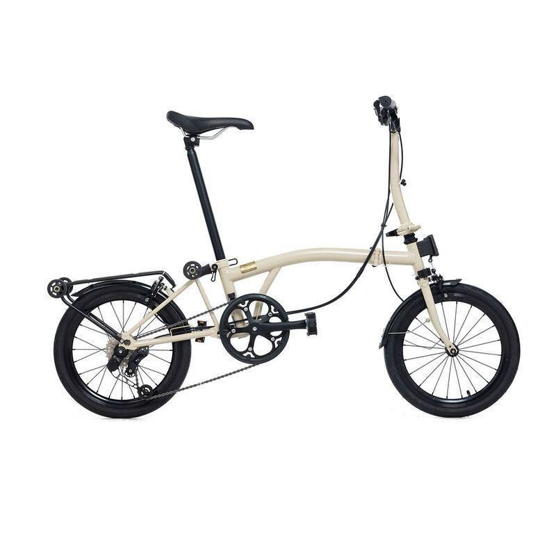 Bike's SE Cream / Milk Tea Folding Bike, , large image number 0