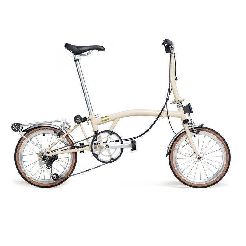 Bike's Urban Cream / Milk Tea Folding Bike, , large image number 0
