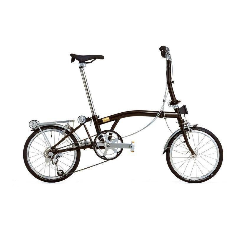 Bike's Urban Golden Black Folding Bike, , medium
