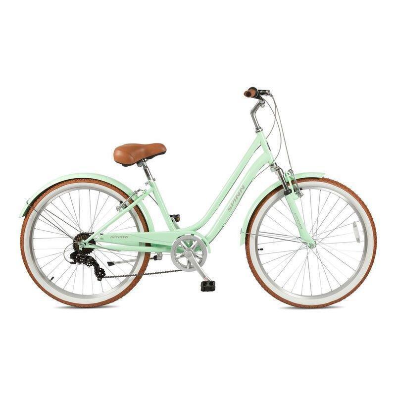 Spinn Uptown 7D Step Thru Seafoam Women's Bike, , large image number 0