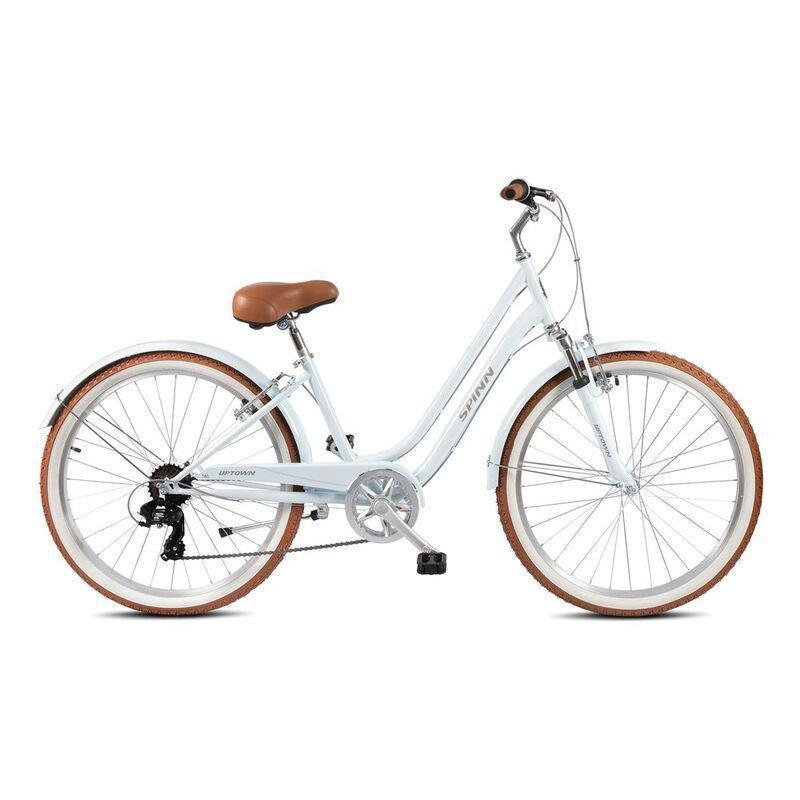 Spinn Uptown 7D Step Thru Arctic Blue Women's Bike, , large image number 0