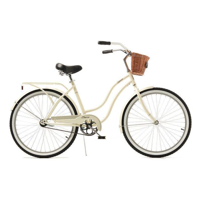 Spinn Charm 3I Step Thru Pearl White Women's Bike, , medium