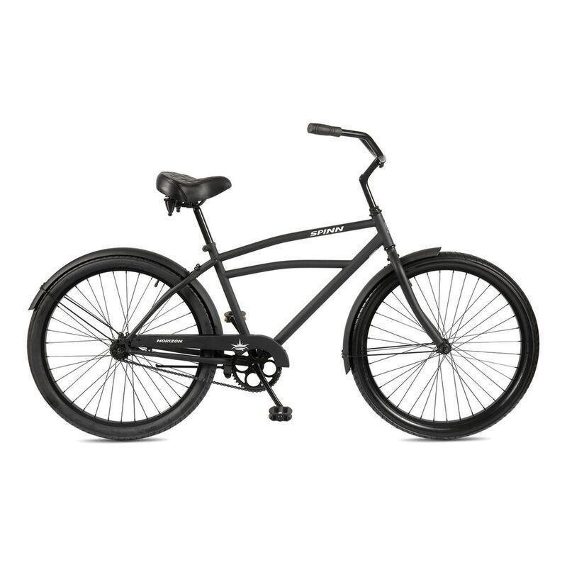 Spinn Horizon 3I Matte Black Men's Bike, , medium