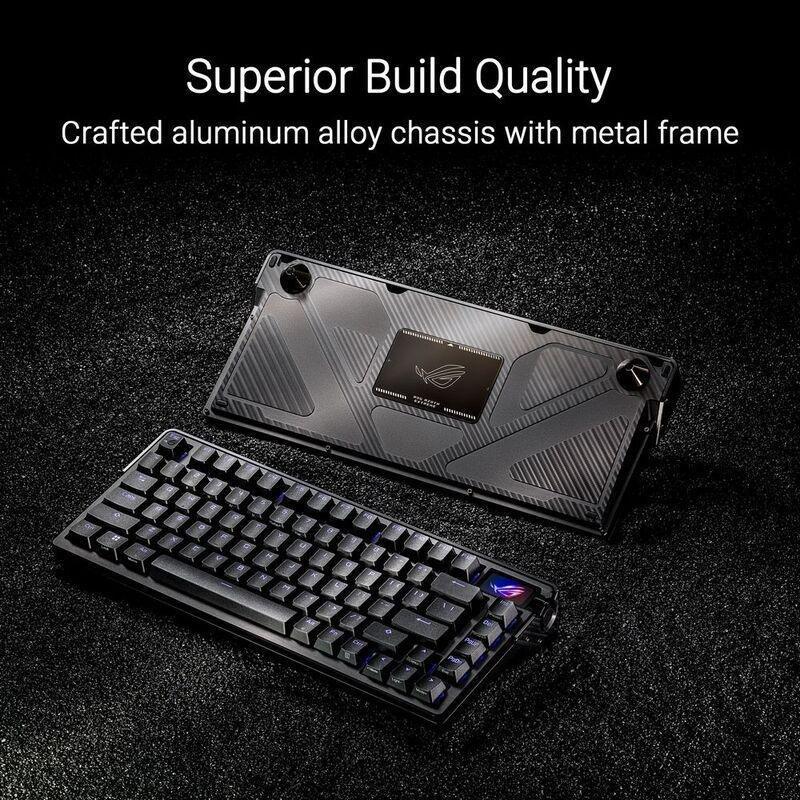 ASUS M702 Azoth Extreme ABS Keycaps/ NX Snow Switch Gaming Keyboard - Black (Arabic/English), , medium