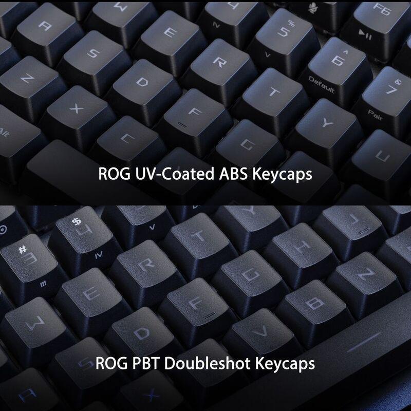 ASUS X902 Scope II 96 RX Wireless ABS Keycaps Gaming Keyboard - RX Blue Switch - Black (Arabic Layout), , large image number 4
