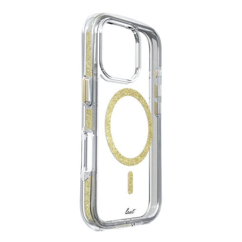 LAUT Aero Sparkle Case For iPhone 16 Pro Max - Crystal Gold, , large image number 1