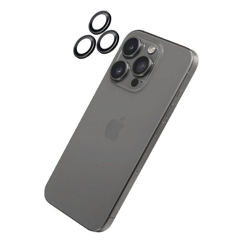 LAUT Prime Lens Protector For iPhone 16 Pro / 16 Pro Max - Black, , medium