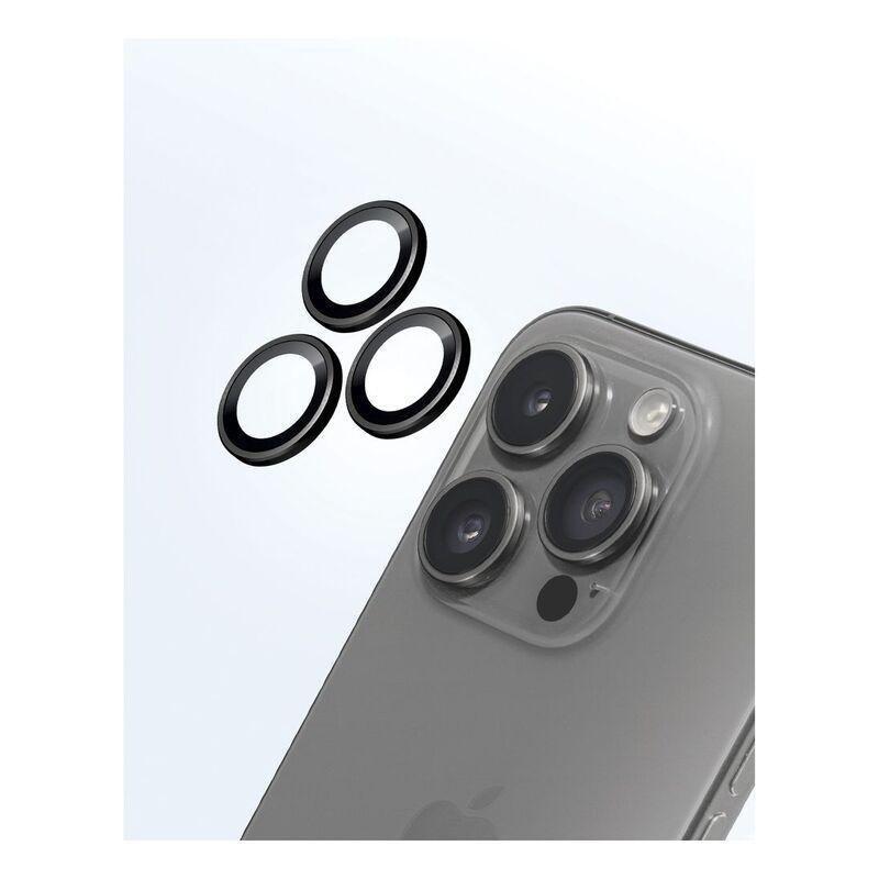 LAUT Prime Lens Protector For iPhone 16 Pro / 16 Pro Max - Black, , large image number 1