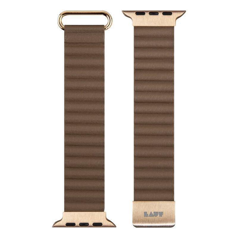 LAUT Novi Luxe Band For Apple Watch 42/44/45/49Mm - Sepia Brown, , large image number 1
