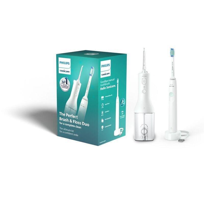 Philips Sonicare Brush & Floss Duo (HX3641 + HX3822), , large image number 1