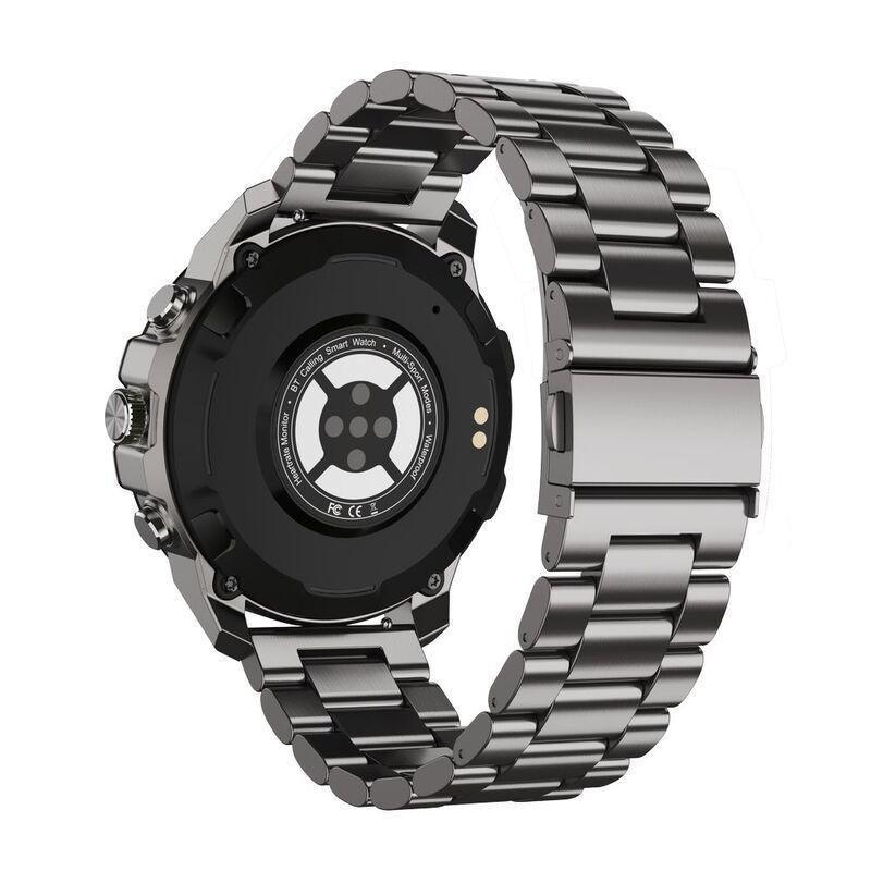 Swiss Military DOM5 Smartwatch With Silver Metal Strap, , large image number 4
