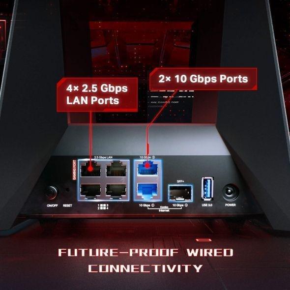 TP-Link GE800 BE19000 Tri-Band Wi-Fi 7 Gaming Router, , large image number 4