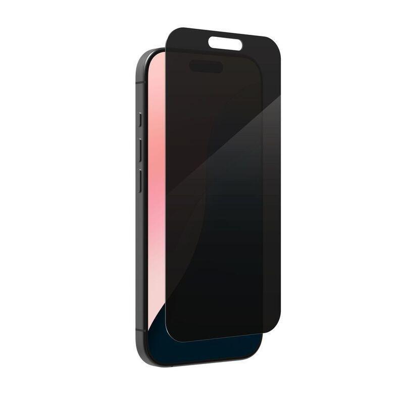 Zagg Invisibleshield Glass Elite Privacy 360 Screen Protector for Apple iPhone 16 Pro, , medium